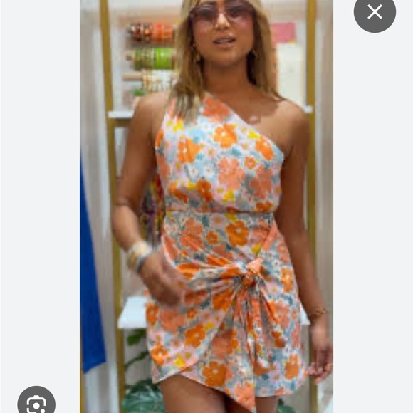 NWT One and Only Collective Floral Mini Dress - Picture 2 of 7